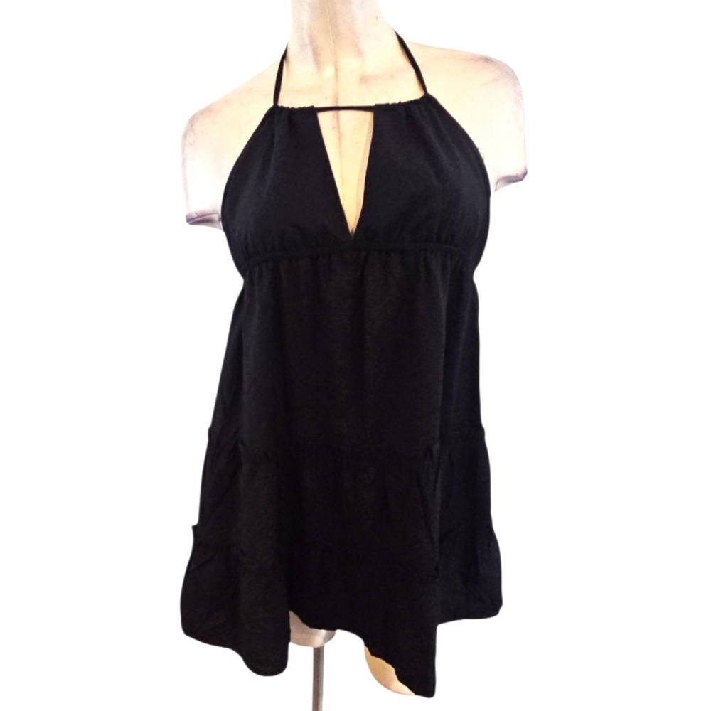 3/$25 Wild Fable Size M Black Baby Doll Top
